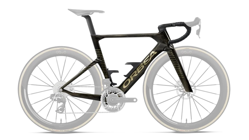 Orbea Rahmensatz Orca Aero OMX 2027 Magic Gold C. View/Titanium Gloss