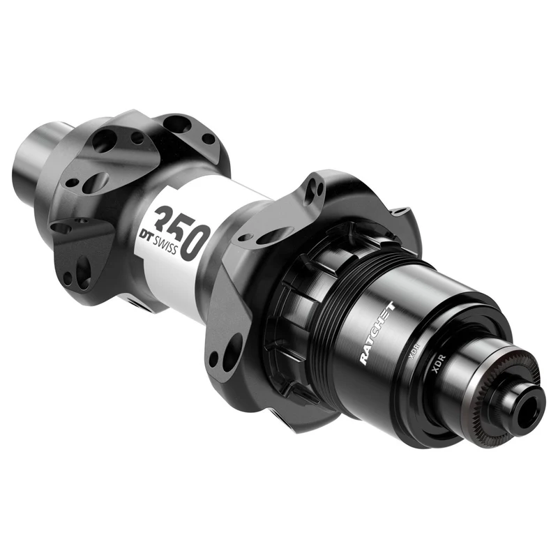 DT Swiss 350 Straightpull Hinterradnabe | 24 Loch | 5x130 mm Schnellspanner | Non Disc | SRAM XDR Road