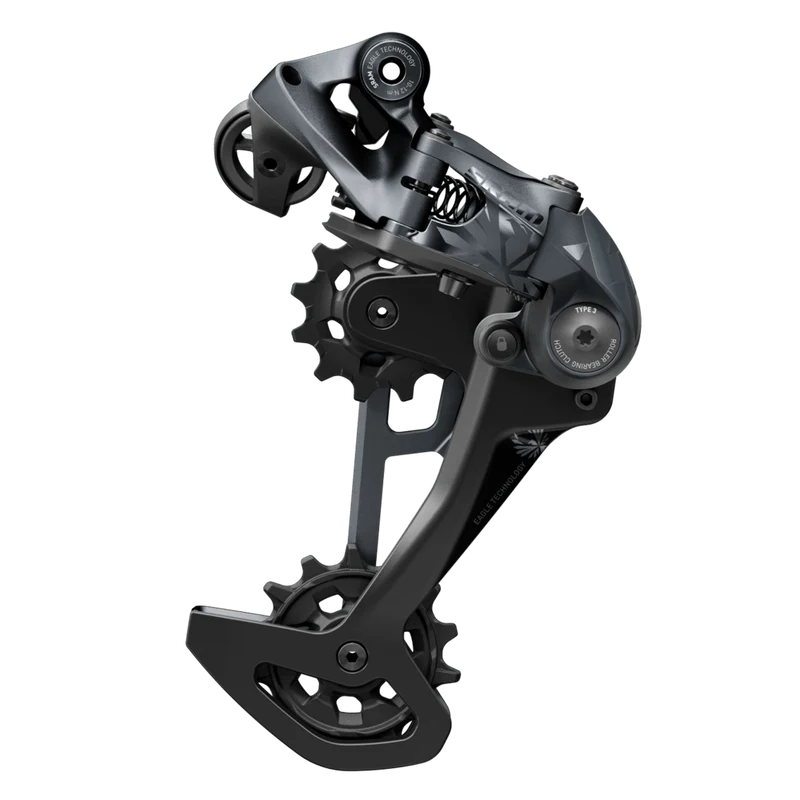 SRAM XX1 Eagle Schaltwerk | 12-fach | langer Käfig | X-Horizon | 10-52T / 10-50T | Lunar Grau