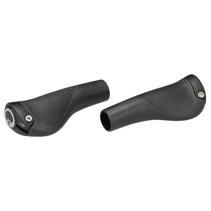 Ergon GP1 S Lock-On Griffe 130 mm | ergonomisch | inkl. Bar Ends | schwarz