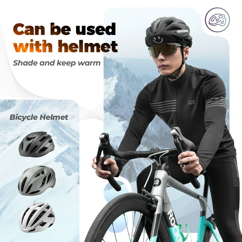 Fahrradkappe Winter Warme Mütze Radsport-Kappen