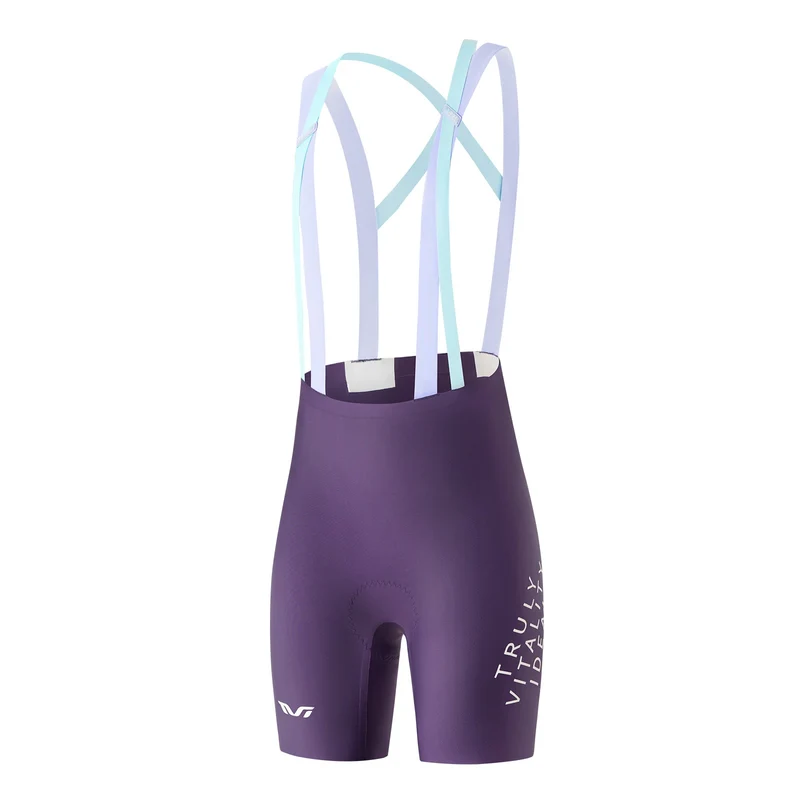 TVI Damen Bib-Shorts Fahrradhose Zonen-Polsterung (5-6h)