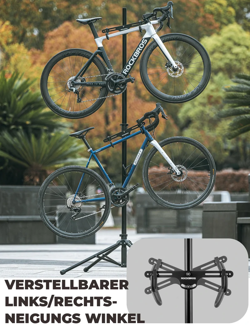 Fahrrad Ständer für 2 Fahrräder