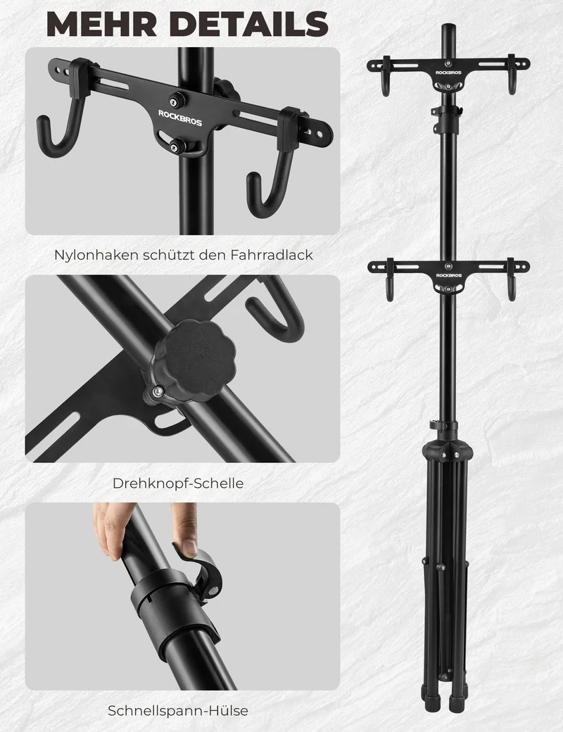 Fahrrad Ständer für 2 Fahrräder