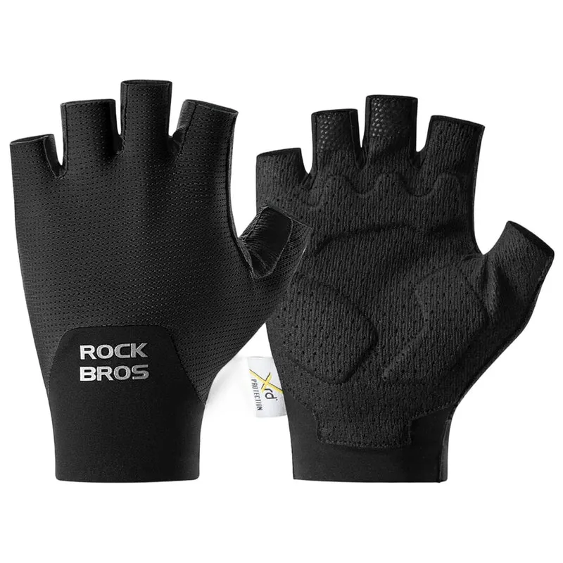 Halbfinger Fahrradhandschuhe mit PORON XRD Polster