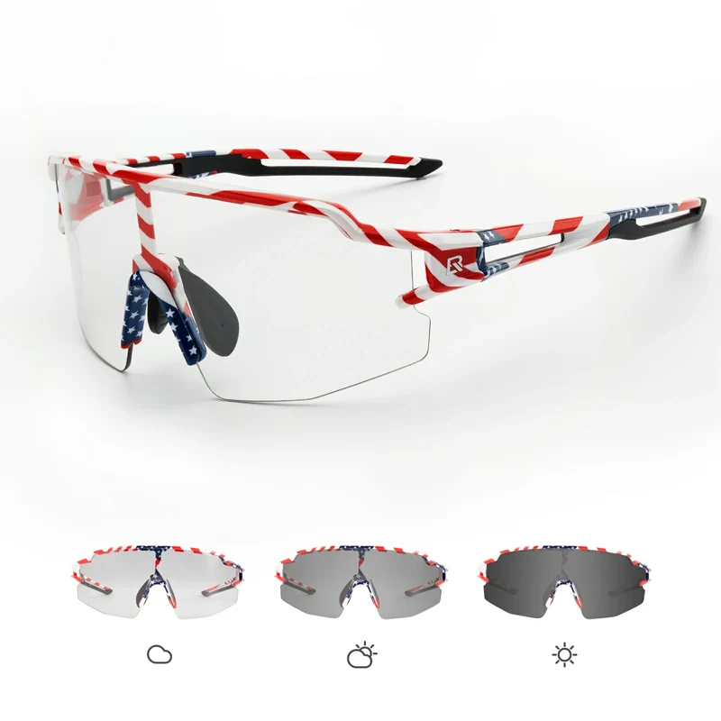 Fahrradbrille UV 400 Photochromatisch
