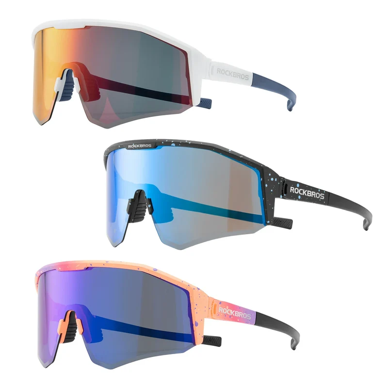Polarisierte Fahrradbrille mit Verstellbaren Bügeln