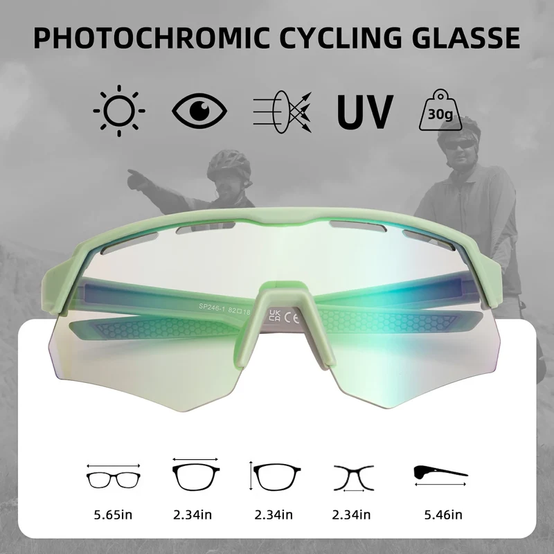 Fahrradbrille Photochromatisch Unisex