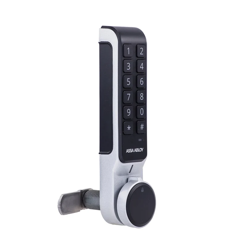 ASSA ABLOY PIN ML53PA Spindschloss mit Zahlencode – elektronisches Codeschloss für Spinde und Schränke