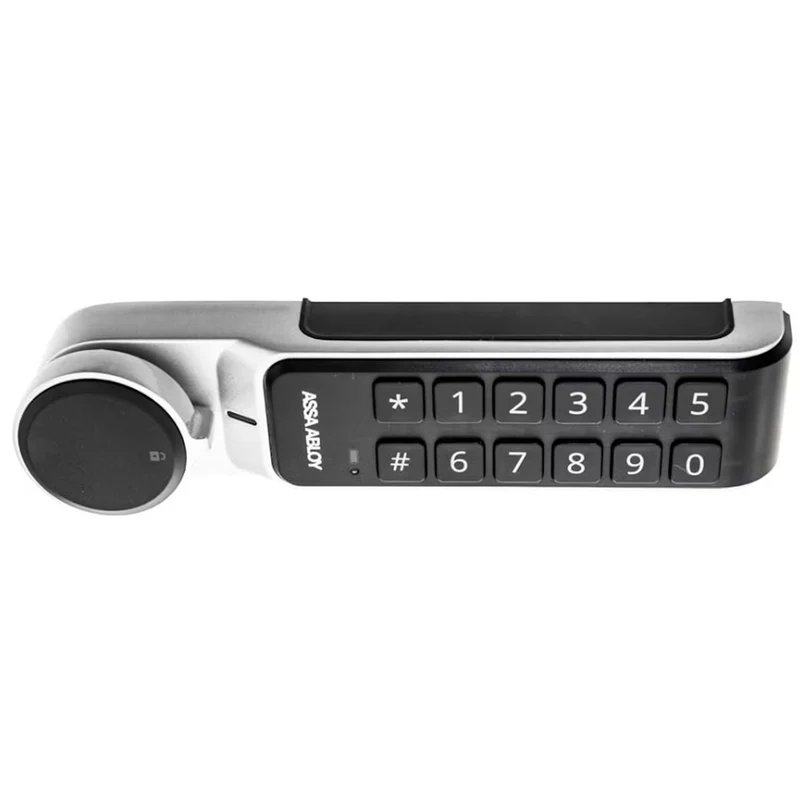 ASSA ABLOY PIN ML53PA Spindschloss mit Zahlencode – elektronisches Codeschloss für Spinde und Schränke