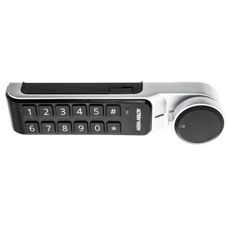 ASSA ABLOY PIN ML53PA Spindschloss mit Zahlencode – elektronisches Codeschloss für Spinde und Schränke