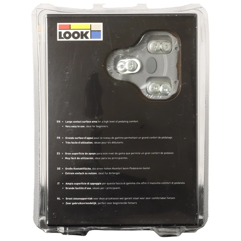 LOOK Keo Easy Pedale grau | Rennrad Klickpedale inkl. Cleats (B-Ware)