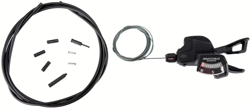 Shimano DEORE LINKGLIDE SL-M5130-R10 Schalthebel | 10-fach | rechts | RAPIDFIRE PLUS | mit Ganganzeige
