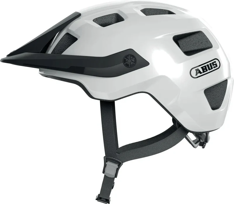Abus Motrip MTB-Helm Shiny White