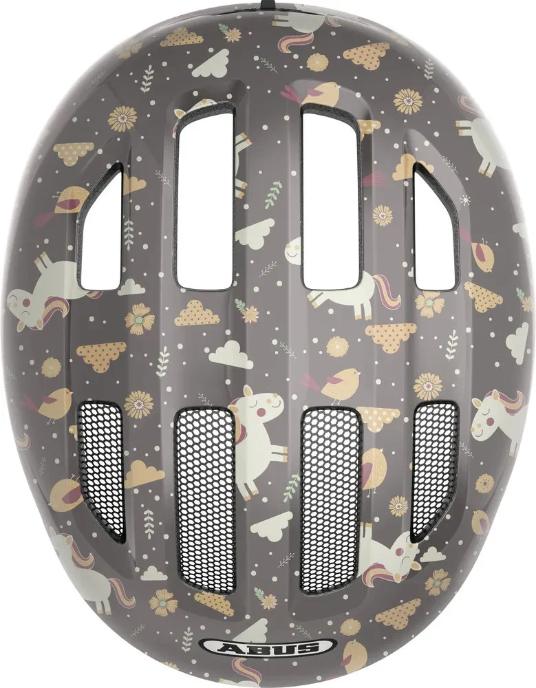 Abus Smiley 3.0 Kinderhelm Grey Horse