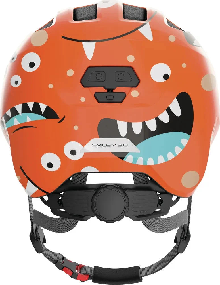 Abus Smiley 3.0 Kinderhelm Orange Monster
