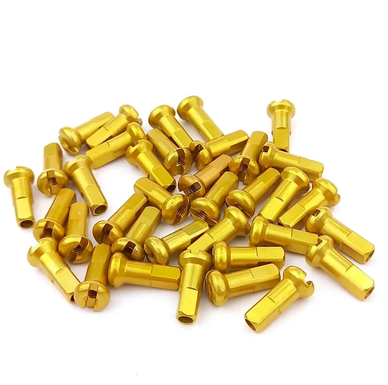 DT Swiss Speichennippel Aluminium 12 mm gold (36 Stück)