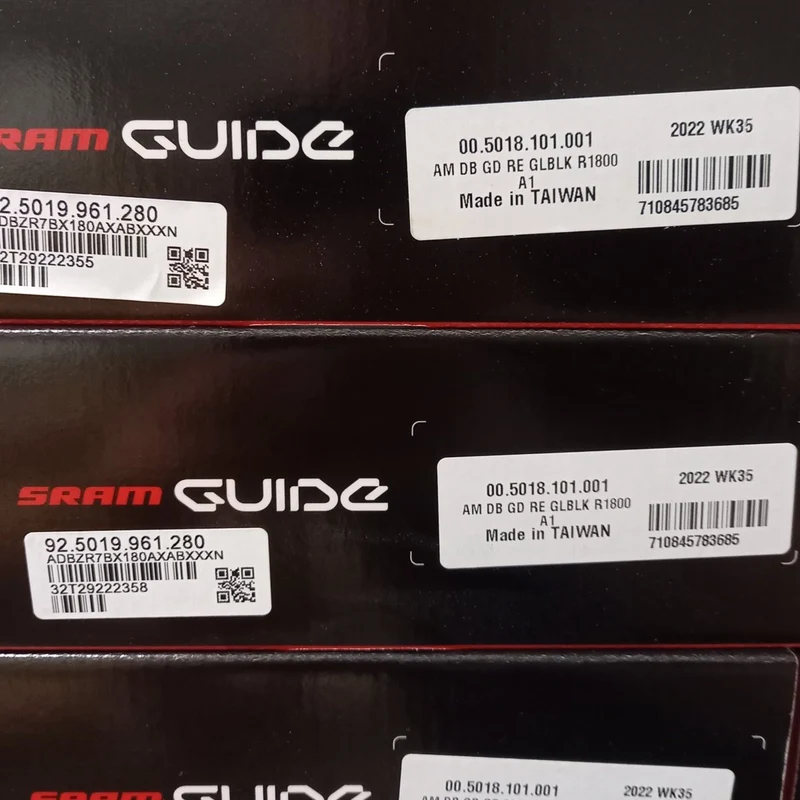 SRAM Guide RE Scheibenbremsen Set vorne + hinten