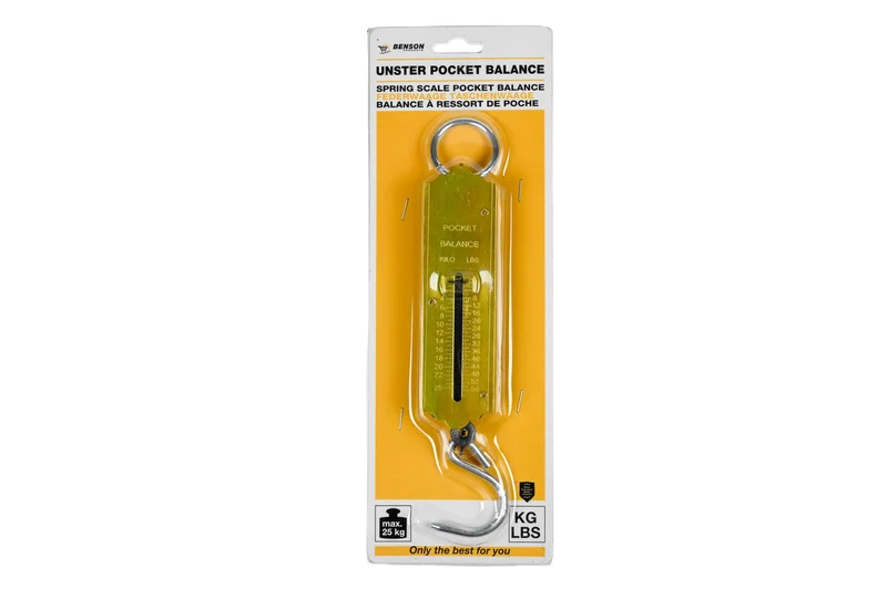 Unster Kofferwaage 25 kg – Maximales Wiegegewicht 25 kg / 55 lbs, Breite ca. 4–5 cm