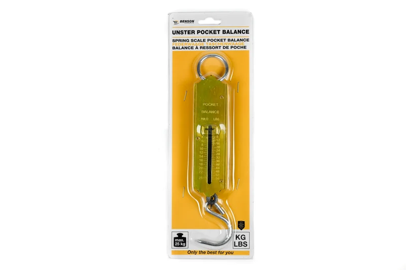Unster Kofferwaage 25 kg – Maximales Wiegegewicht 25 kg / 55 lbs, Breite ca. 4–5 cm