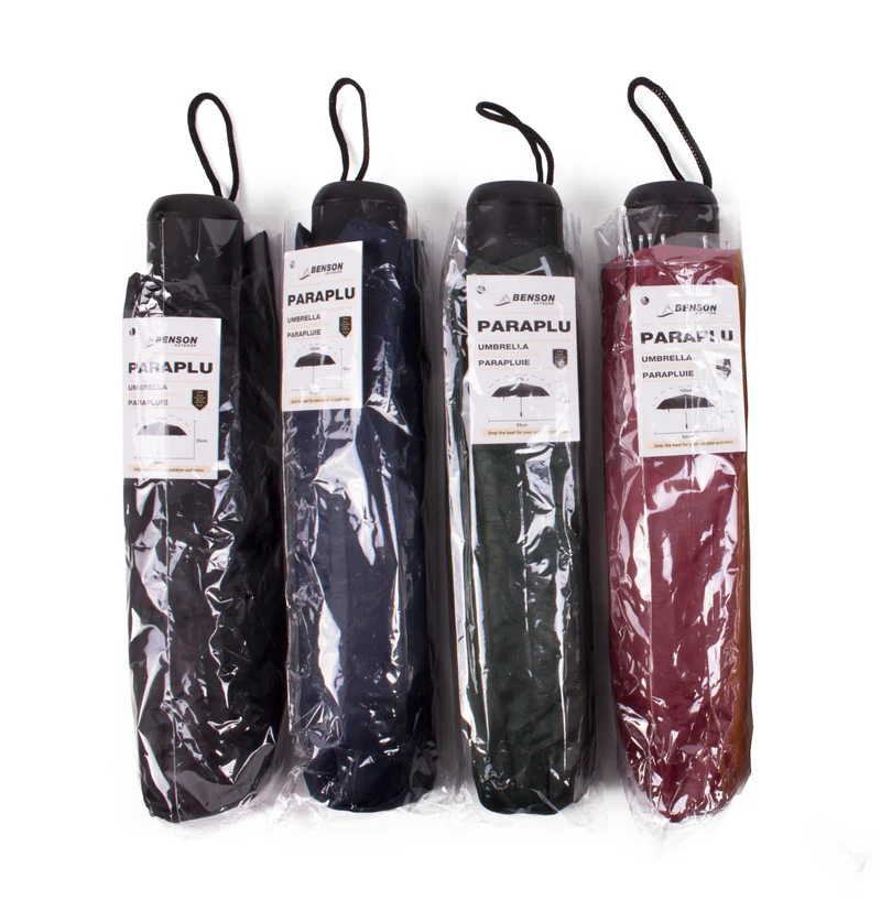 Mini-Regenschirm uni – Durchmesser ausgeklappt 93 cm, 25 cm, 93 cm, leichtgewichtig