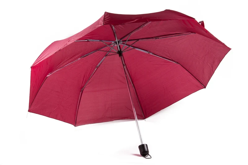 Mini-Regenschirm uni – Durchmesser ausgeklappt 93 cm, 25 cm, 93 cm, leichtgewichtig