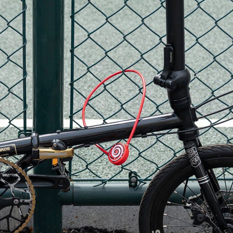 ROCKBROS Fahrradschloss für Kinder 69cm Mit 2 Schlüssel
