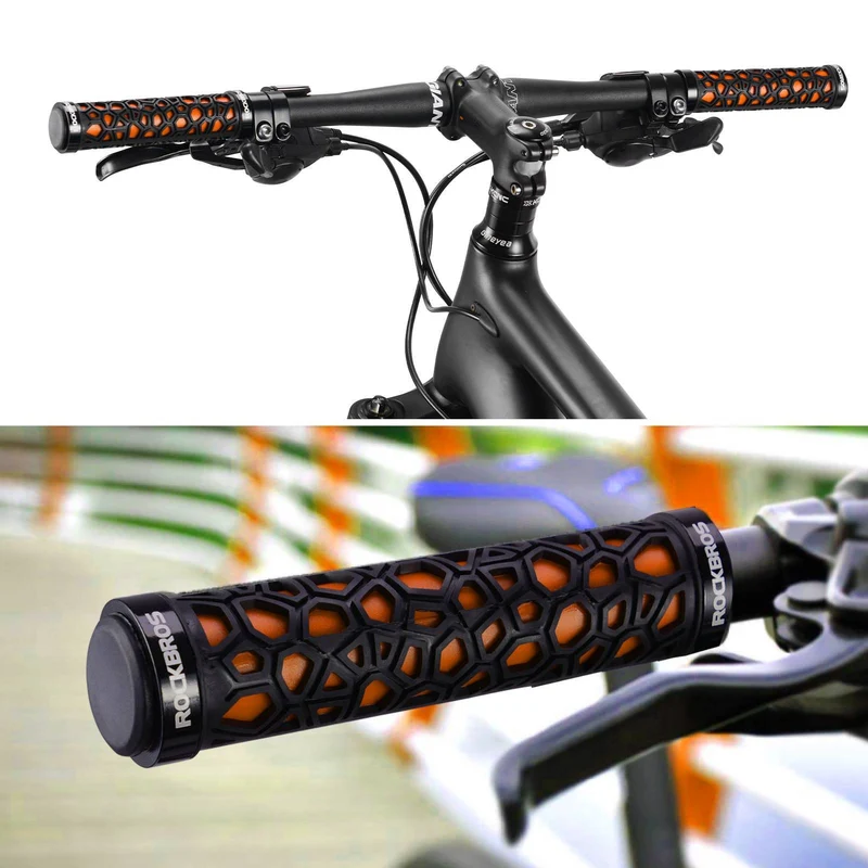 ROCKBROS Fahrradgriffe Lenkergriffe für Mountainbike/ Scooter/ E-Bike/ Cityrad/ Rennrad