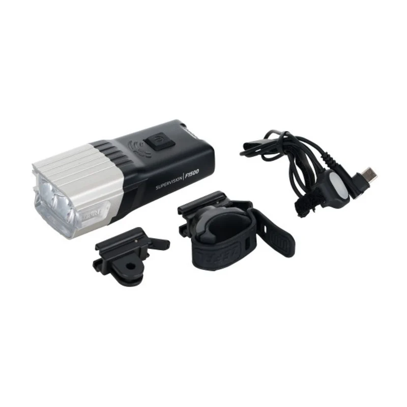 Eclairage avant 1500 lumens avec commande déportée Zéfal Supervision F1500
