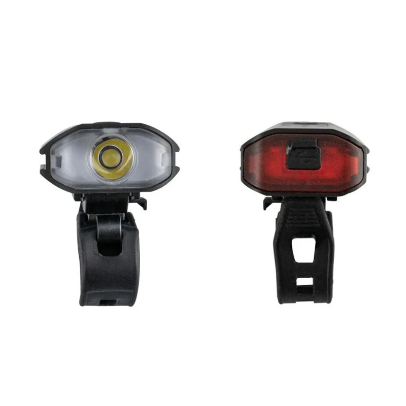 Eclairage avant et arrière pour casque vélo Kheax Rigel Dual 600 Lumens