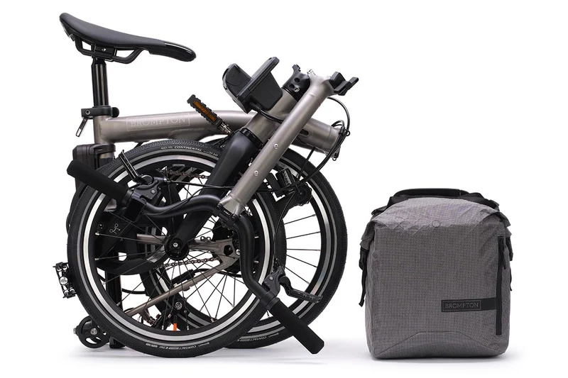 Brompton Electric T Line with Handlebar Control - 4-Speed Folding Bike