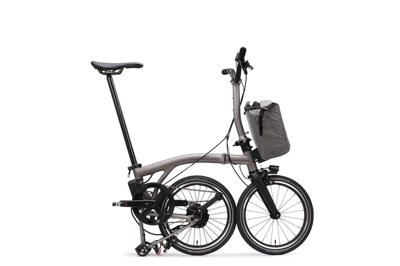 Brompton Electric T Line with Handlebar Control - 4-Speed Folding Bike