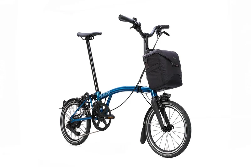 Brompton Electric P Line with Handlebar Control - 4-Speed Folding Bike