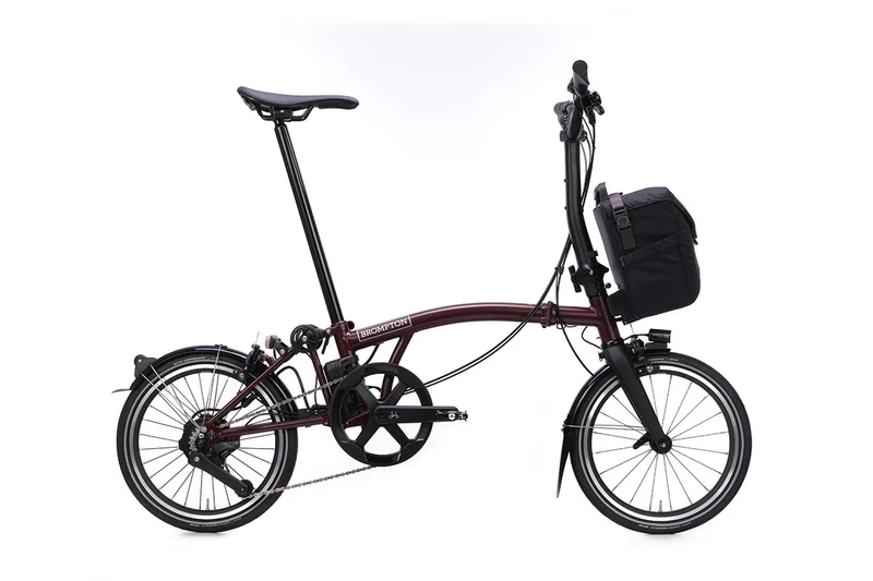 Brompton Electric P Line with Handlebar Control - 4-Speed Folding Bike