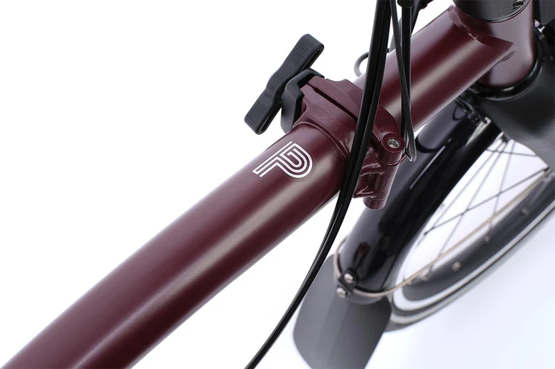 Brompton Electric P Line with Handlebar Control - 4-Speed Folding Bike