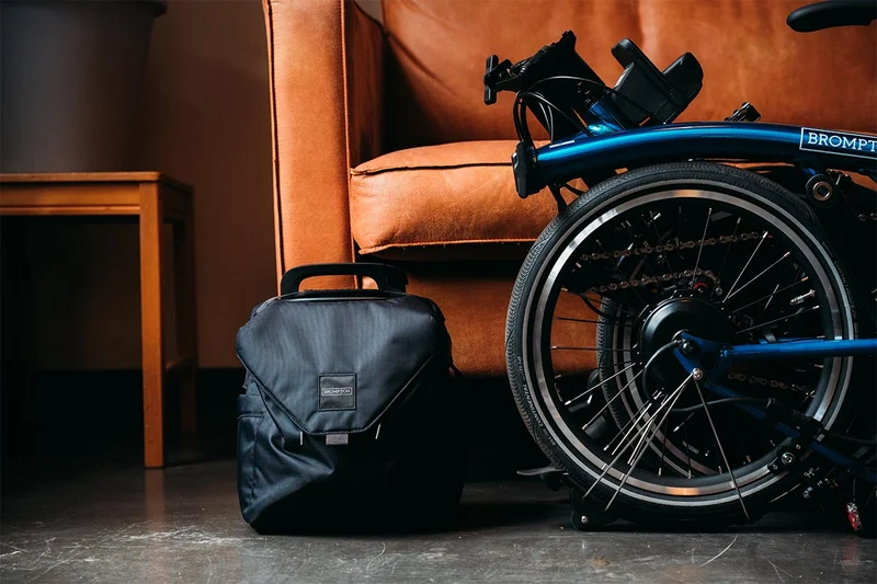Brompton Electric P Line with Handlebar Control - 4-Speed Folding Bike