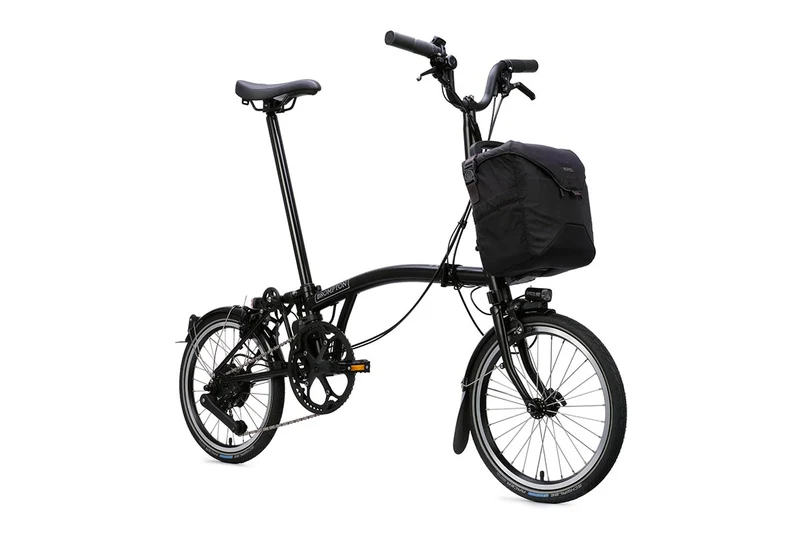 Brompton Electric C Line with Handlebar Control - 4-Speed Folding Bike