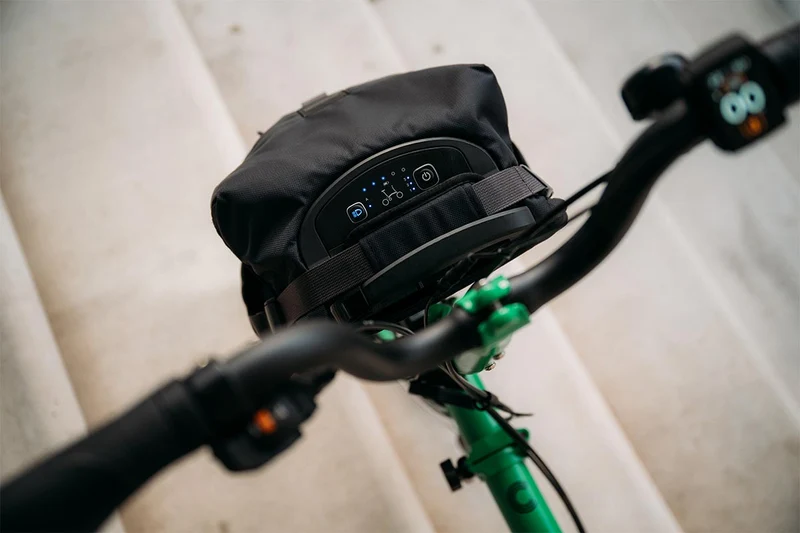 Brompton Electric C Line with Handlebar Control - 4-Speed Folding Bike