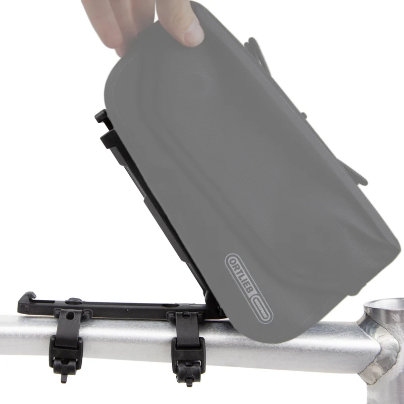 Système de fixation Ortlieb pour sacoche toptube