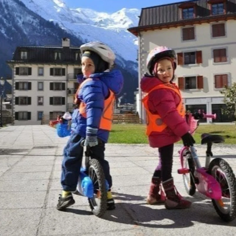 gilet fluo vélo kid Vasi Lzocel Vasimimile