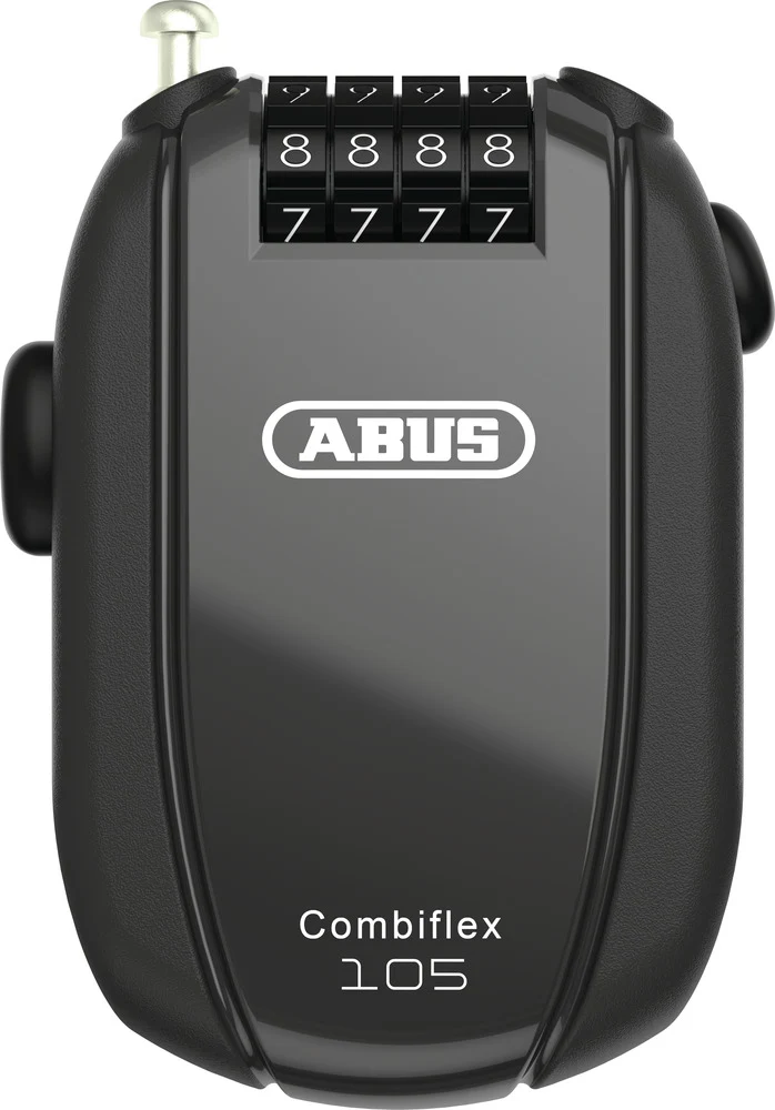 Abus Combiflex™ Rest 105 + CHR Halter schwarz