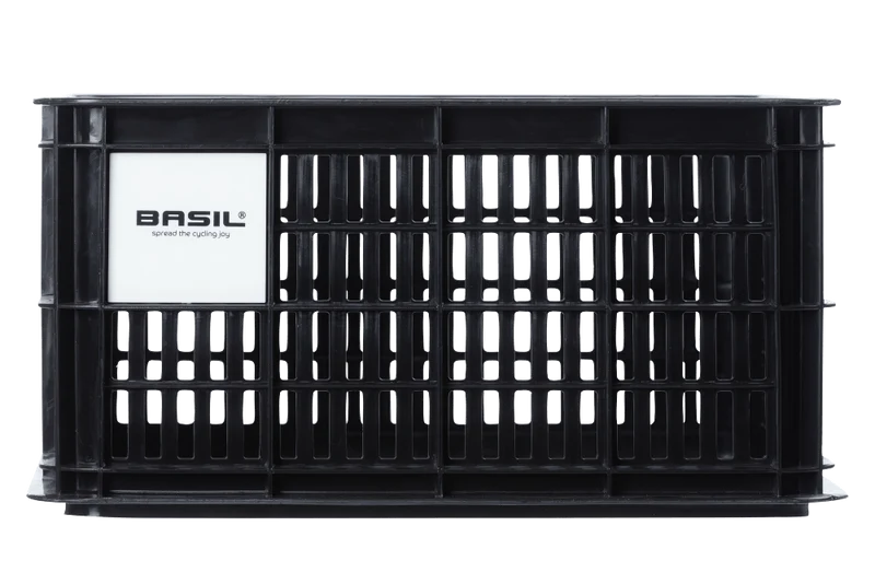 Basil Crate Fahrradkasten schwarz
