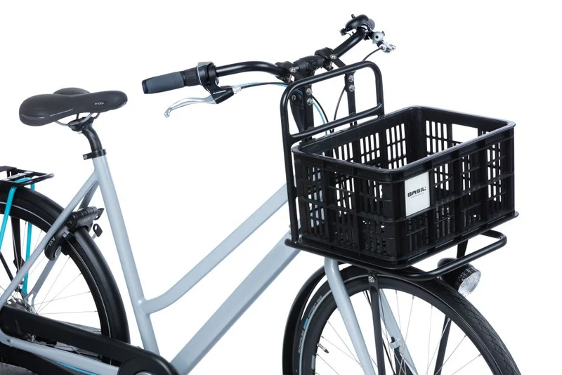 Basil Crate MIK Fahrradkasten schwarz