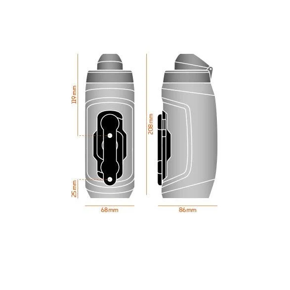 Fidlock TWIST BOTTLE 590ml SET mit Halterungen