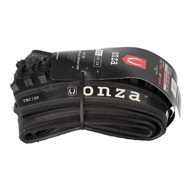 ONZA Ibex 27,5 x 2,60" MTB Reifen | TRC 60 TPI | Soft Compound 50 | Tubeless Ready | Schwarz