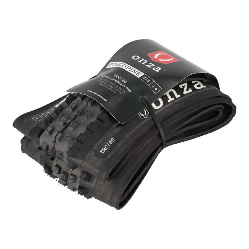 ONZA Porcupine 27,5 x 2,4" MTB Reifen | TRC 60 TPI | Tubeless Ready | Schwarz