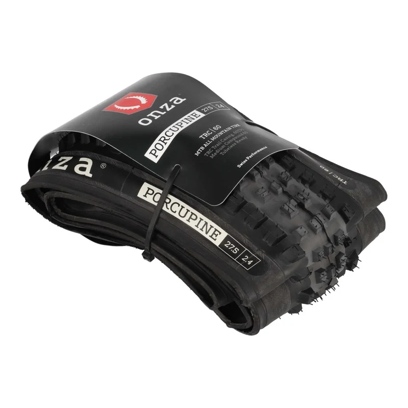 ONZA Porcupine 27,5 x 2,4" MTB Reifen | TRC 60 TPI | Tubeless Ready | Schwarz