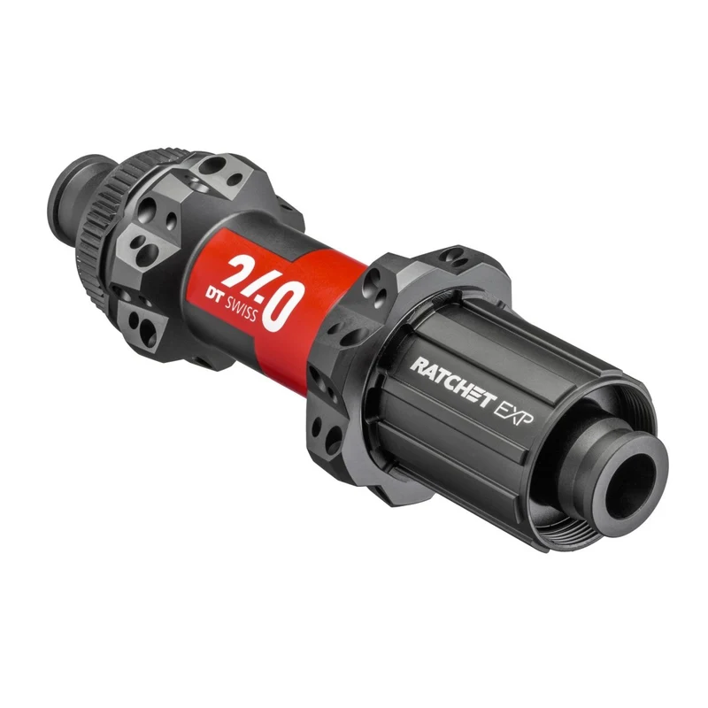 DT Swiss 240 EXP Hinterradnabe Straightpull 28 Loch | 12x142 mm Steckachse | Centerlock Disc | Shimano HG