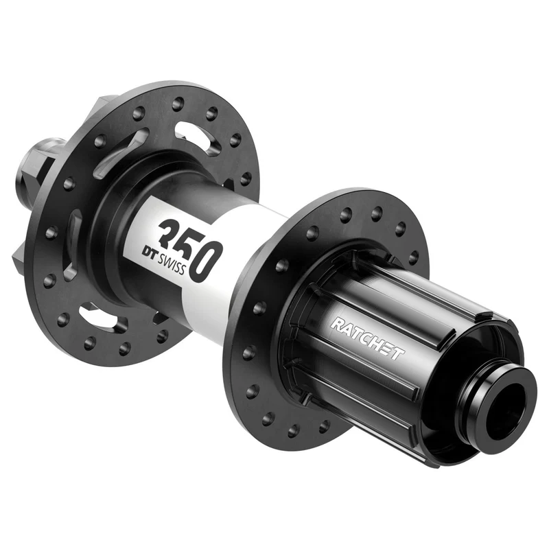 DT Swiss 350 Hinterradnabe Classic 32 Loch | 12x150 mm Steckachse | 6-Loch Disc | Shimano HG