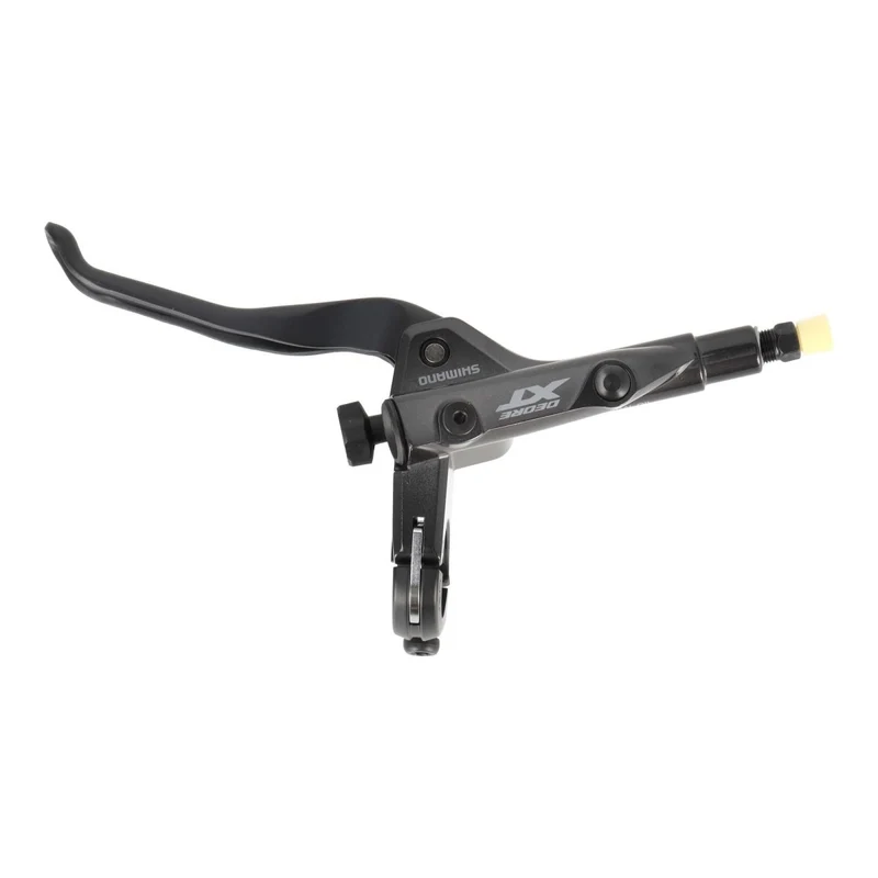 Shimano Deore XT BL-T8100/BR-M8120 Scheibenbremse Trekking vorne links | 4-Kolben | 1000 mm Leitung | inkl. Beläge & 180 mm Adapter